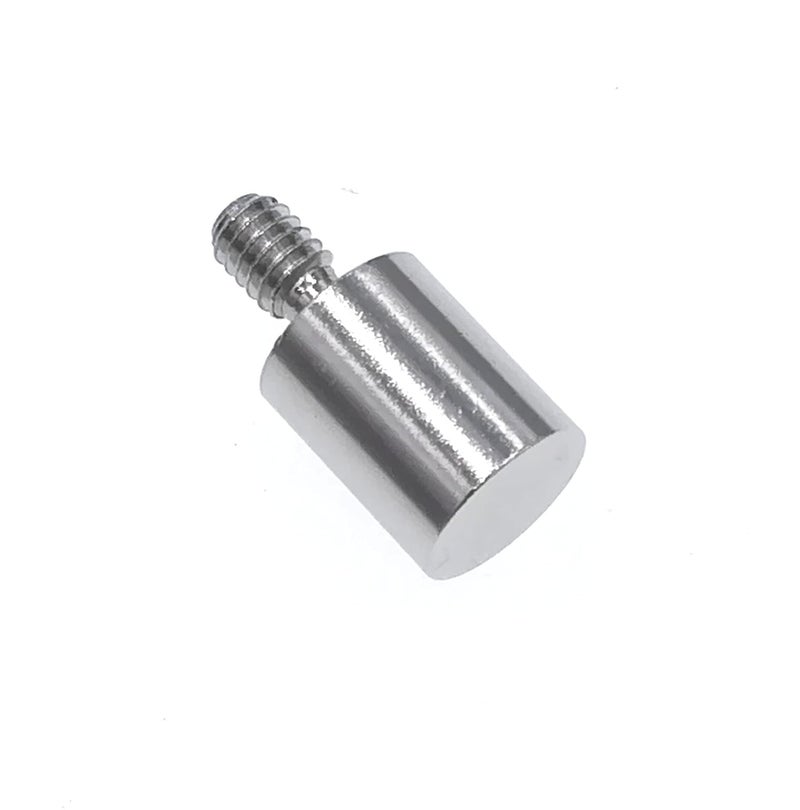 suxing Flat Contact Points 1/4" Diameter 5/16" Long for Dial Digital Indicator Depth Gauge Thickness Gauge 4-48 UNF Thread (4-48UNF 1/4“ Diameter) - Image 2